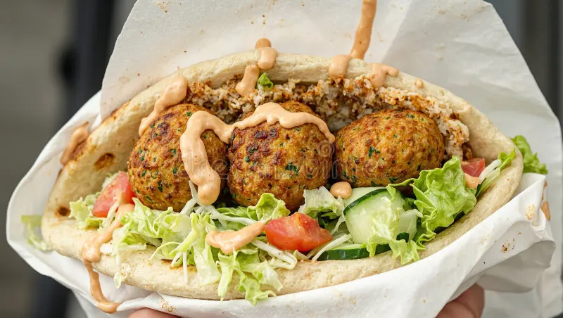 falafel en casa