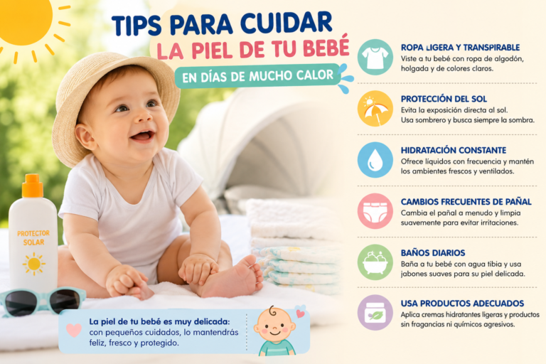 Cuidar la piel de tu bebé
