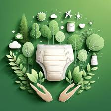 pañal biodegradable animación
