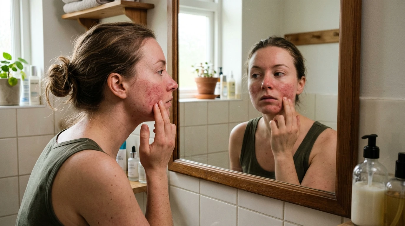 Limpieza facial profunda para piel sensible - detalle