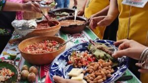 comida en feria de san marcos